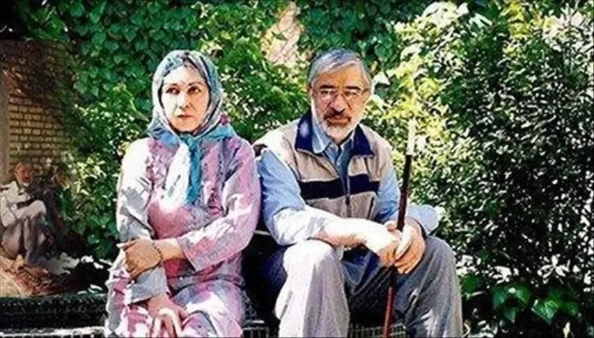 میرحسین و زهرا رهنورد با سیدهادی خامنه ای گفتگو کردند
