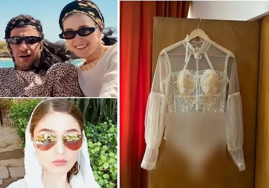 حاشیه ای جدید برای تازه عروس سینما؛ لباس عروسِ 