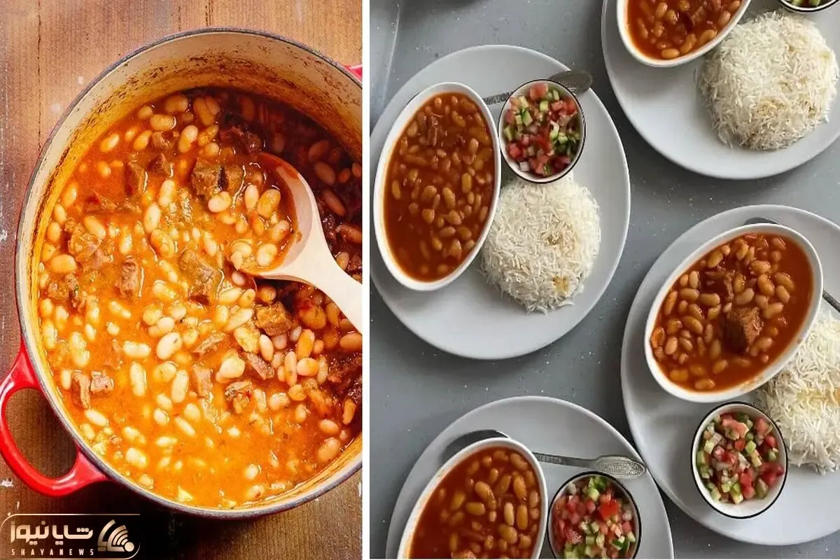 طرز تهیه خوراک گوشت لوبیا با شوید پلو / یه طعم لذیذ از غذای سنتی شهر کاشان