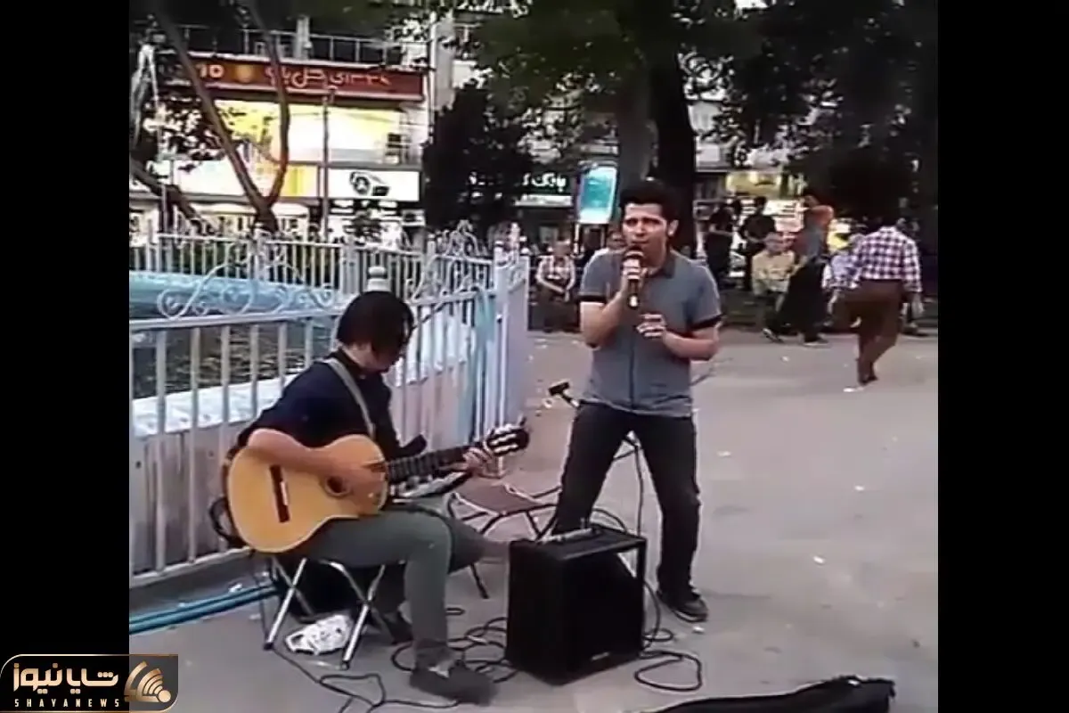 آواز خیابانی؛ ببینید این دو آقا با آهنگ امامیو چه ترکوندن ملت بردن تو اغماء بنازم!