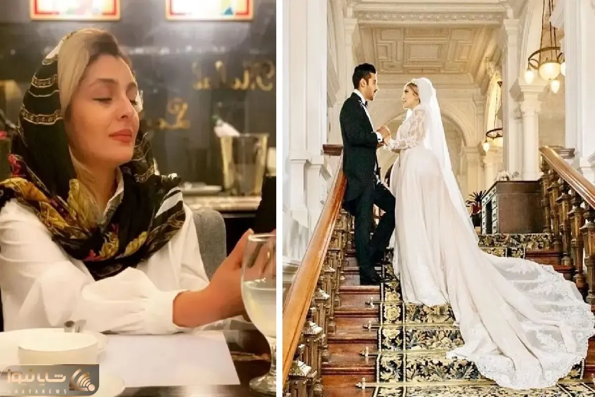 دسر لوکس و تالار مجلل عروسی خواهر ساره بیات / بیوگرافی و حرکت عاشقانه همسرش برای او