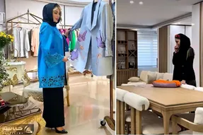 مقایسه دکور و چیدمان خانه نیوشا ضیغمی و مریم مؤمن/ یکی گرم و دنج دیگری لوکس و منظم
