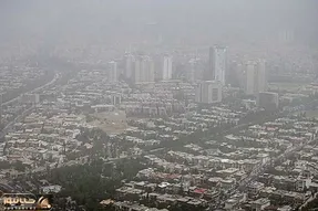 شاخص آلودگی هوا تهران امروز پنجشنبه ۲۰ دی + نقشه آلودگی مناطق