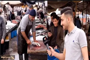 سوتی خندان؛ جواب ماهی فروش به گزارشگر جوریه که هر وقت یادش بیافتی غش میری