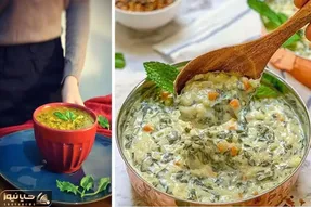 طرز تهیه آش اسفناج خوشمزه و لذیذ / با این دستور یه شام مقوی و بی نظیر آماده کن
