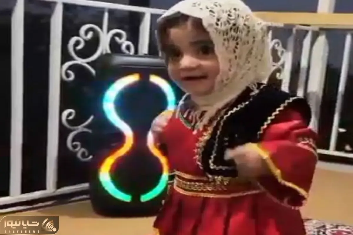 آواز محلی؛ فندق دیدین با لباس شمالی برقصه؟ این فسقلی نمکدون چه قشنگ نانای میکنه
