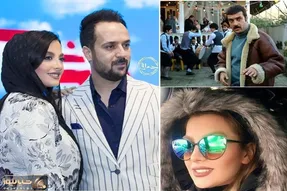 زنِ احمد مهرانفر رو دیدید تا حالا؟ ارسطو پایتخت و خانومش تو مجازی چه پُزی میدن!