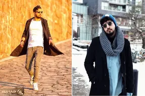 صدرا از پوست شیر گرفته تا مدلینگ غوغا می کنه؛ مهرداد صدیقیان با یقه اسکی و کت کلاسیک!