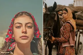 فیس شیربرنج گل نسای جیران با یه عالم آرایشِ دهه هشتادی؛ کوچولوعه ولی لبارو ژلید گُنده!