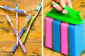 ایده خلاقانه؛ 27 تا ترفند خونه داری واسه خانوم های فول سلیقه هم دخترا هم پیرزنا بدونن