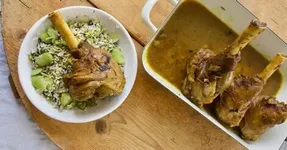طرز تهیه باقالی پلو با ماهیچه مجلسی و خوشمزه