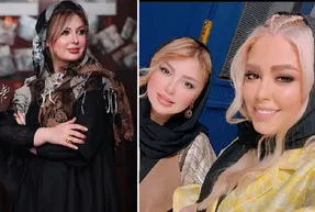 دلِ خوش خانم سلبریتی؛ نیوشا ضیغمی خود را با آرایش خفه کرد! +عکس