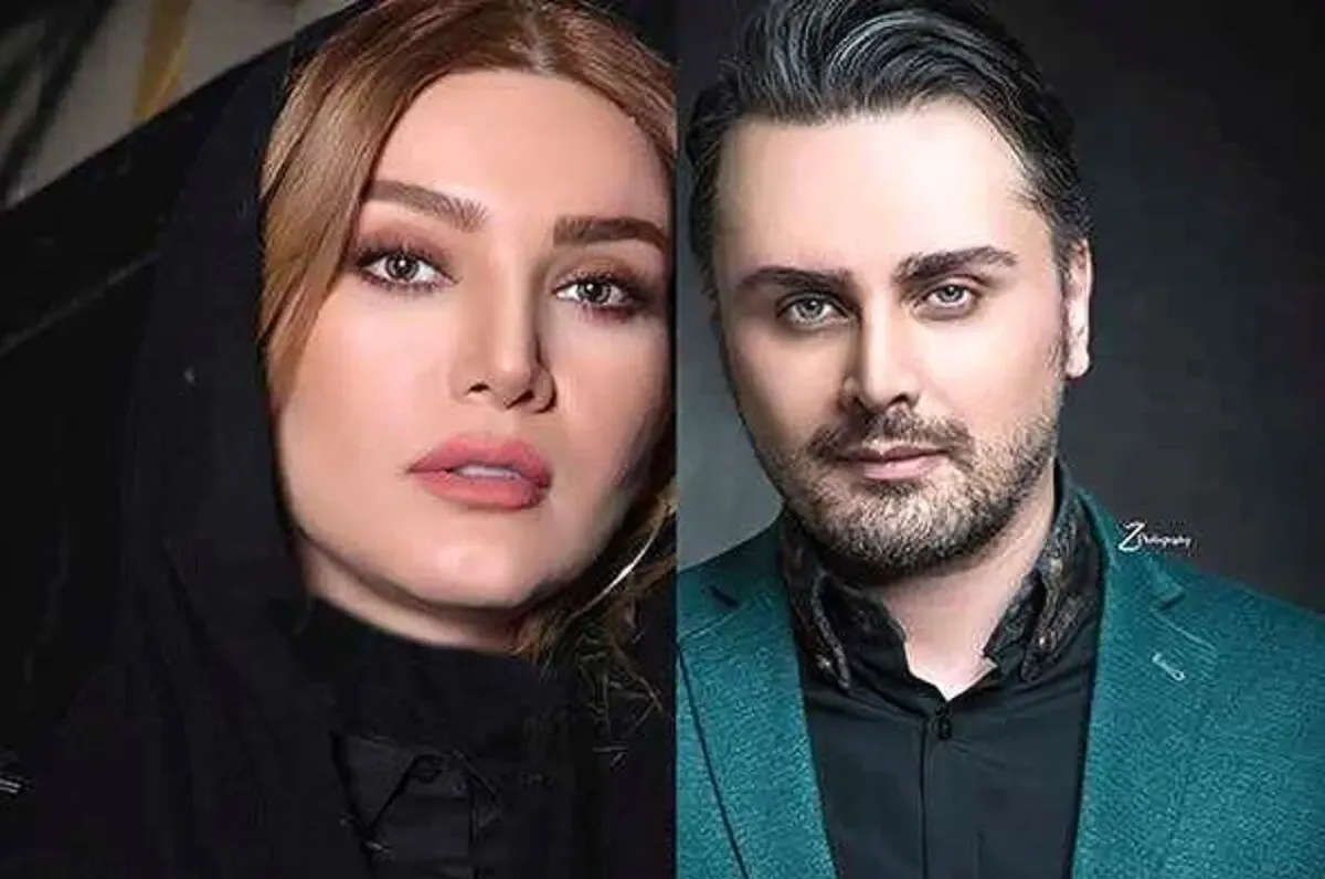 تصویری جدید از متین ستوده و چهره مرموز همسرش!