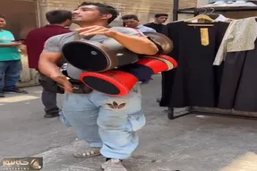 آواز شاد؛ پنجه طلا با شاهکار تنبک نوازیش مردم بازارو لرزوند