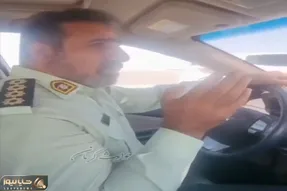 آواز جگرسوز؛ آقای پلیس دل ریش کن ای فلک از دست تو دارم شکایت خوند حتی قلبتم ضجه میزنه