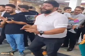 آواز شاد؛ قیافه ی مرد رو دیدنی میگی حرف بزنه میگرخه آدم ولی رقصش خبر از دل نازکش میده