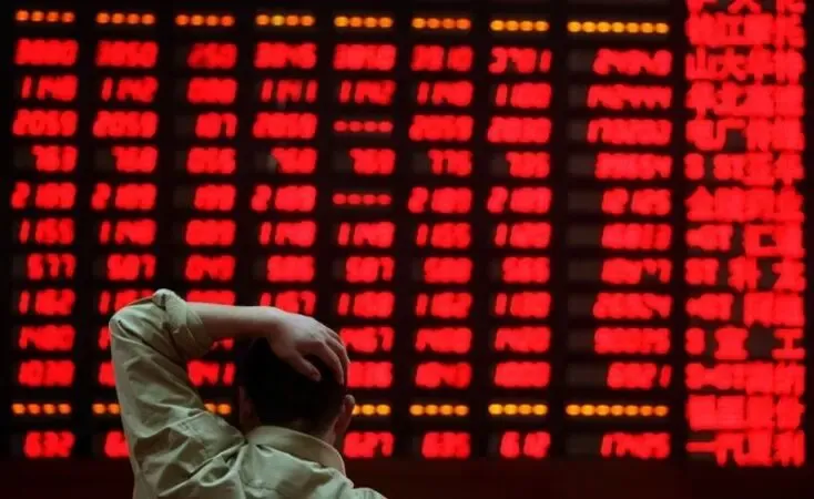 گزارش لحظه ای بورس امروز شنبه 18 بهمن 99 ، بورس قرمز شد