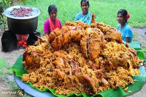 غذای غول پیکر و حجم بالا / پخت 