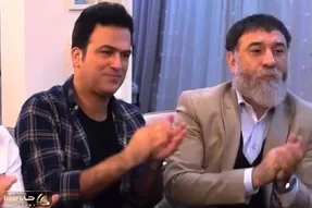 حامد آهنگی و علی انصاریان یادش بخیر چه میخونن و میرقصن