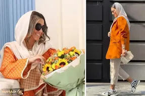 استایل نارنجی شارپ ترین تیپ پاییزی / اینکه چیو با چی بپوشی با کدوم رنگا همرو بهت گفتم