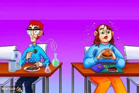 بازی فکری؛ اگه فقط یه راه داشتی نشستن پیش بو گندو یا مرد عجیب رو انتخاب می کردی؟