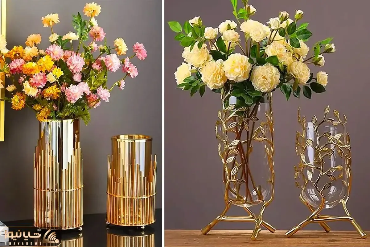 آخه شما ببین این گلدون های شیشه ای رو / زیباترین مدل های دکوری برای منازل پر انرژی