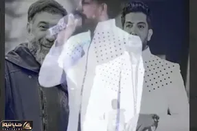 آواز جیگرسوز؛ فرزاد فرزین برای علی انصاریان خوند گریه خودش که هیچ یه سالن زجه زدن