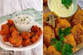 طرز تهیه قارچ سوخاری بدون تخم مرغ / خوشمزه ترین قارچ سوخاری رو اینجوری درست کنید