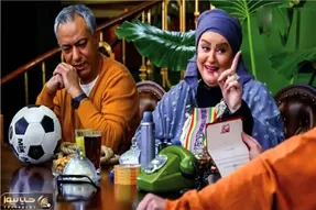 سکانس خندان/مدیری به نعیمه میگه پی اچ دی مجلس ختم داره/نیما و خودش غش کردن از خنده