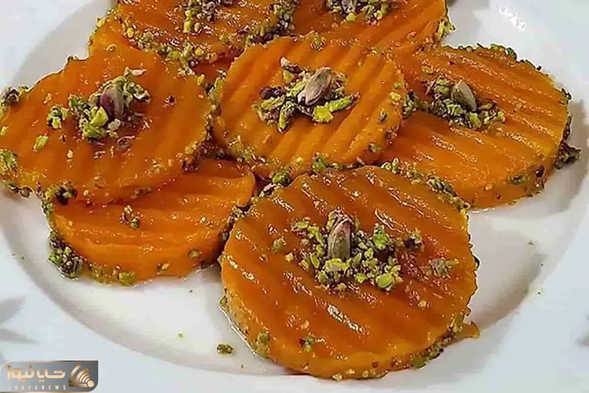 آموزش آشپزی؛ کدو حلوایی مجلسی با عطر دارچین و شیره‌ی انگور
