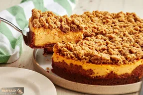 طرز تهیه یه چیز کیک پاییزی که انگشتاتم باهاش می خوری؛ پاییز اینطوری جذاب تره هااا
