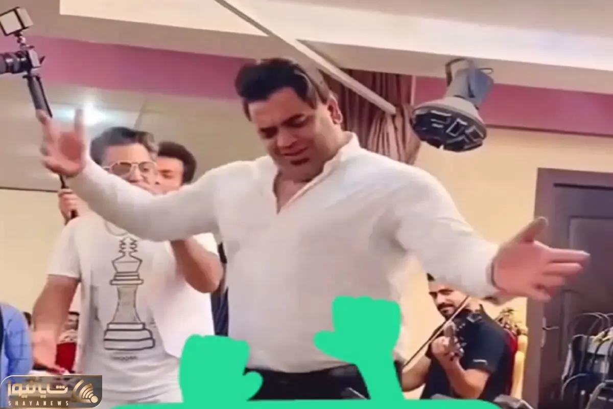 آواز شاد؛ مرد با این رقصش اگه ذرت بود میرفت تو قابلمه پفیلا میشد روده هاش رفت تو هم