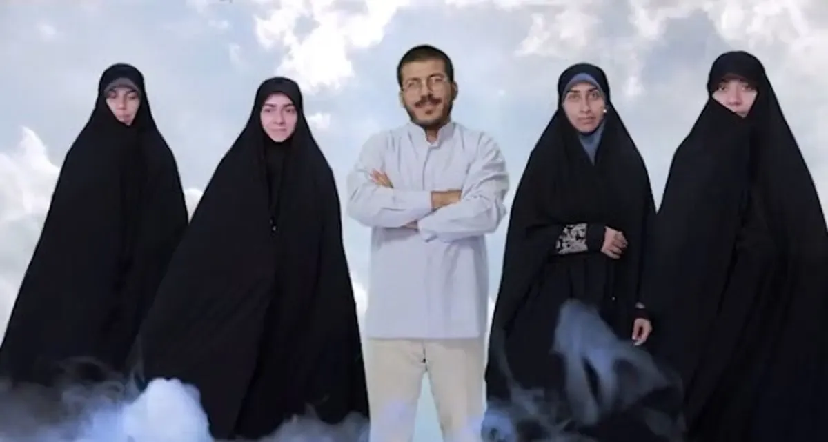 تبلیغ چند همسری با مرد 4 زنه در برنامه تلویزیونی! + ویدئو