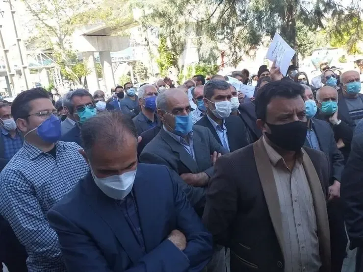 اعتراض بازنشستگان تامین اجتماعی یک روز پس از افزایش حقوق