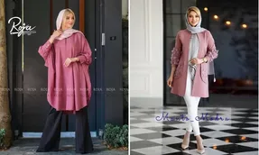 به مانتوی صورتی شال یا روسری چه رنگی میاد؟
