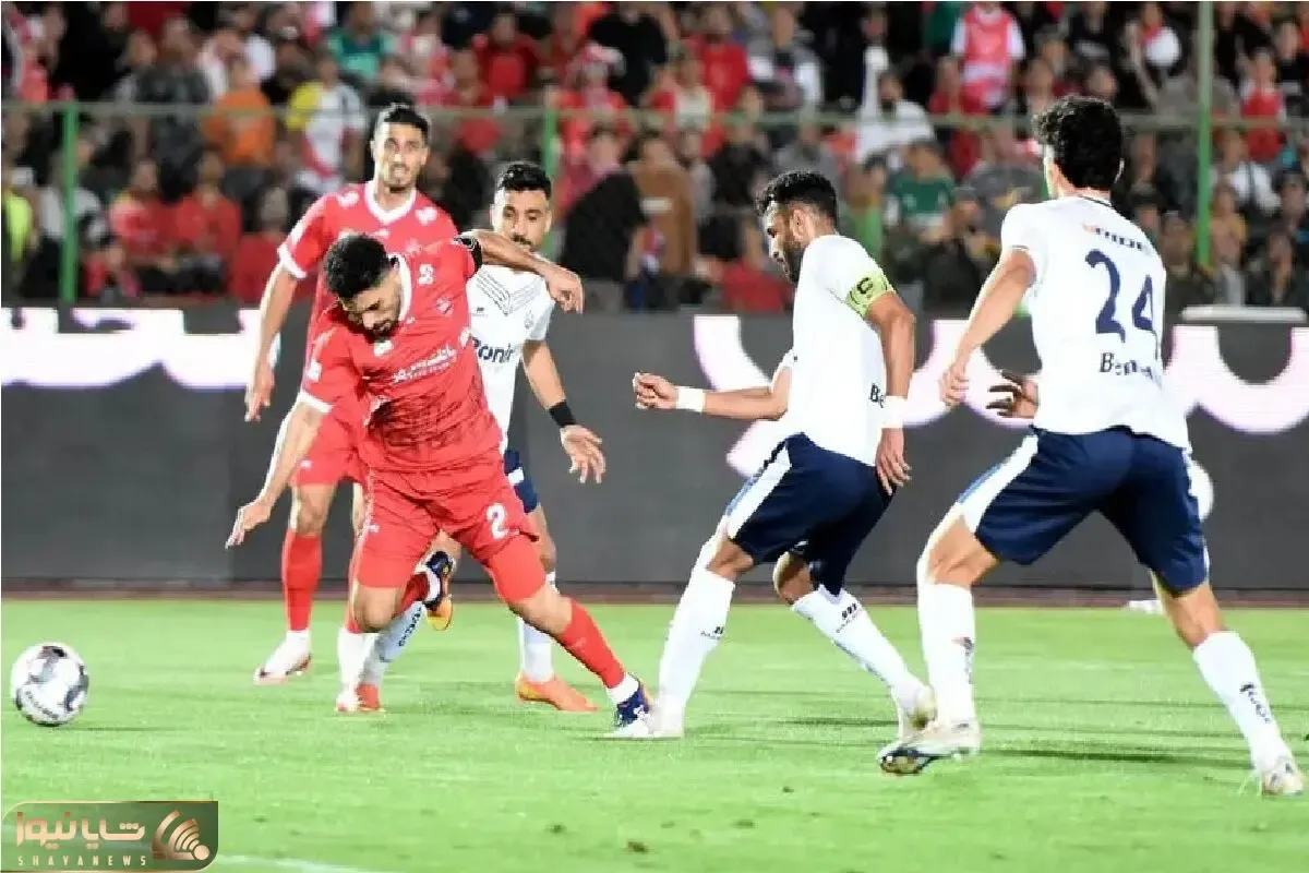 زمین گیر شدن پرسپولیس با پنالتی ملوان و صدرنشینی از دست رفته!