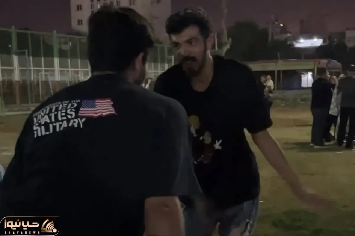 آواز شاد؛ پسر همزادش رو تو پارک دیده چه رقص سنجابی میکنن فقط پرشش از فنس