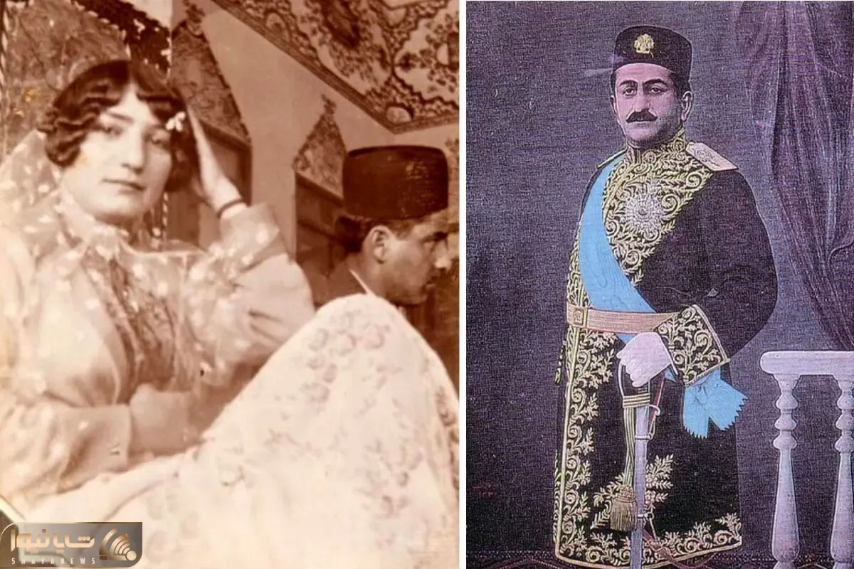 بی‌ بی خاور اسفندیاری بختیاری / مونث قجری که یکی از زیباترین دختران دویست سال پیشِ