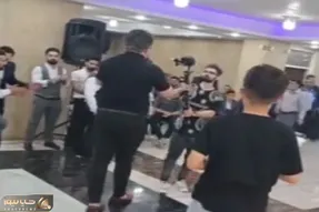 آواز شاد؛ پسر آذری تو عروسی دوشدوم صحرای اولدوم دیوانه خوند شاباش بارونش کردن نازنفست