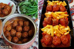 طرز تهیه خوراک کوفته ریزه / این غذای خوشمزه رو با کته آماده کن که حرف نداره