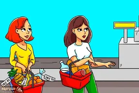 هوش تصویری؛ اگه زدی رو دستت باهوشا بگو کدوم از این خانومایی که اومده خرید پولداره؟