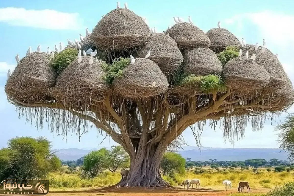 معماری خلاقانه؛ روی درخت 100 ساله خونه های نقلی و گرد آپارتمانی ساخته اعیونی