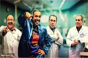 سکانس خندان/مدیری از دست کارای غفوریان کپ کرده/زنش نمیزاره حتی یه دقیقه پیشش بمونه