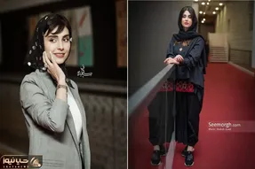 استایل آوانگارد لاله مرزبان در اکران آتابای؛ دخترک ساده پوش ستایش با بوت بایکر چی میگه!