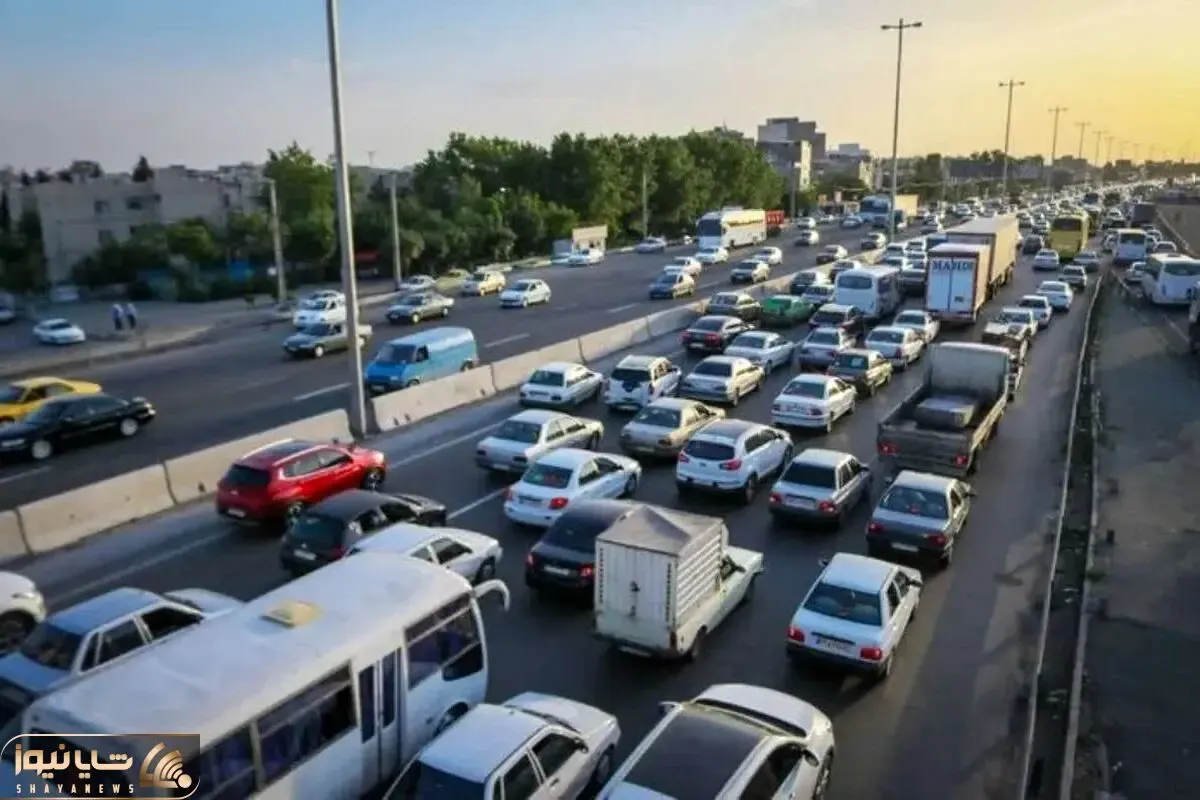 ترافیک سنگین در آزادراه‌های منتهی به شمال