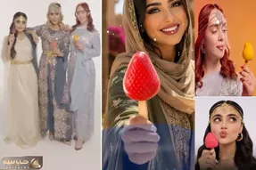 (ویدیو) تبلیغ خبر ساز بستنی میهن با دختران بی حجاب در امارات