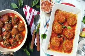 طرز تهیه کوفته بادمجون با سس گوجه و ریحون / یه خوراک عالی و سریع واسه خاص پسندا