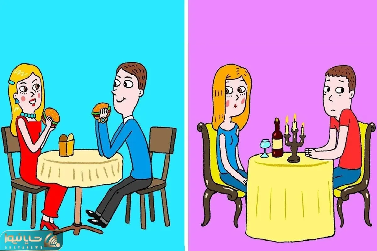 هوش تصویری؛ اگه ادعات میشه که هوش بالایی داری بگو کدوم از این زن و شوهرا پولداران؟