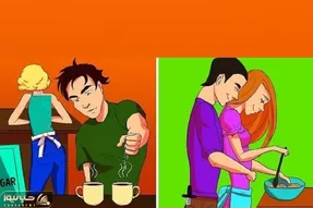 هوش تصویری؛ اگه زدی رو دست باهوشا بگو کدوم از این آقایون  میخواد همسرشو بکشه؟