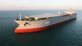 ناو بندر مکران به نیروی دریایی ارتش ملحق شد